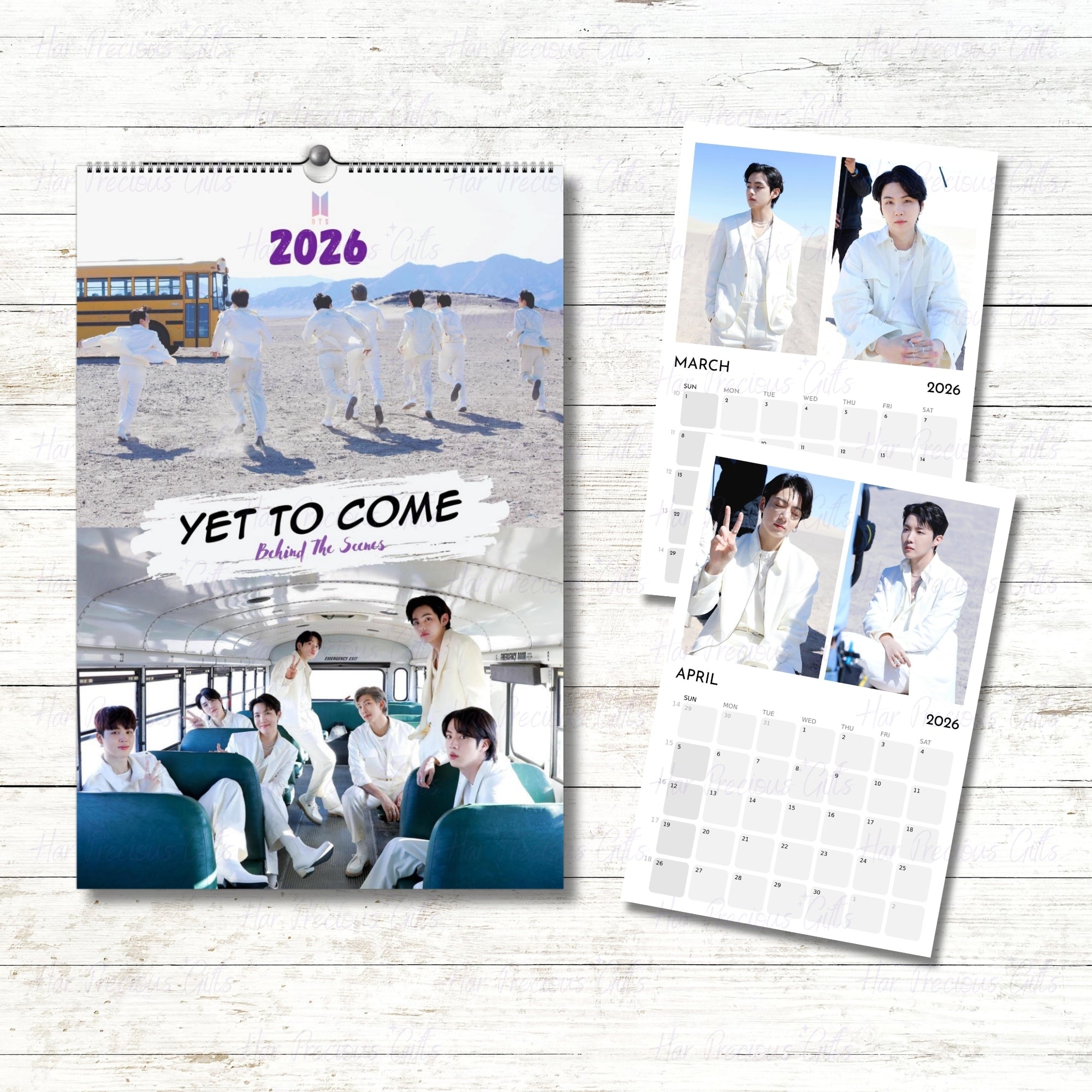 BTS Yet To Come 2026 Calendar