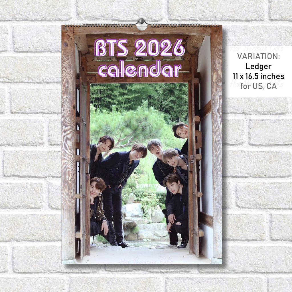 BTS Timeless 2026 Calendar