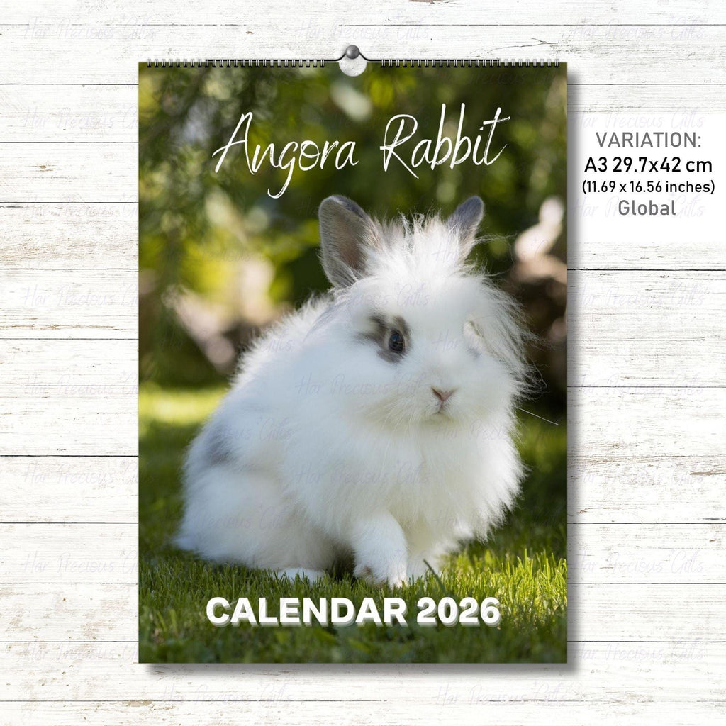 Angora Rabbit Calendar