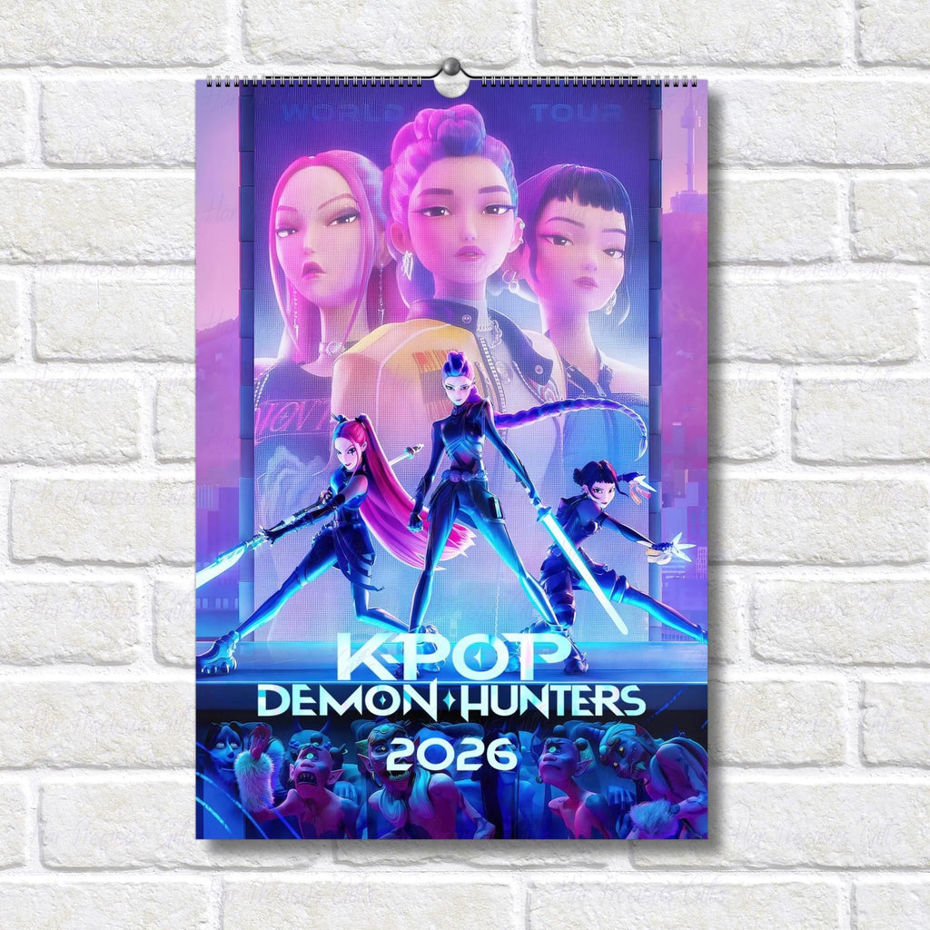 K-pop Demon Hunters 2026 Calendar
