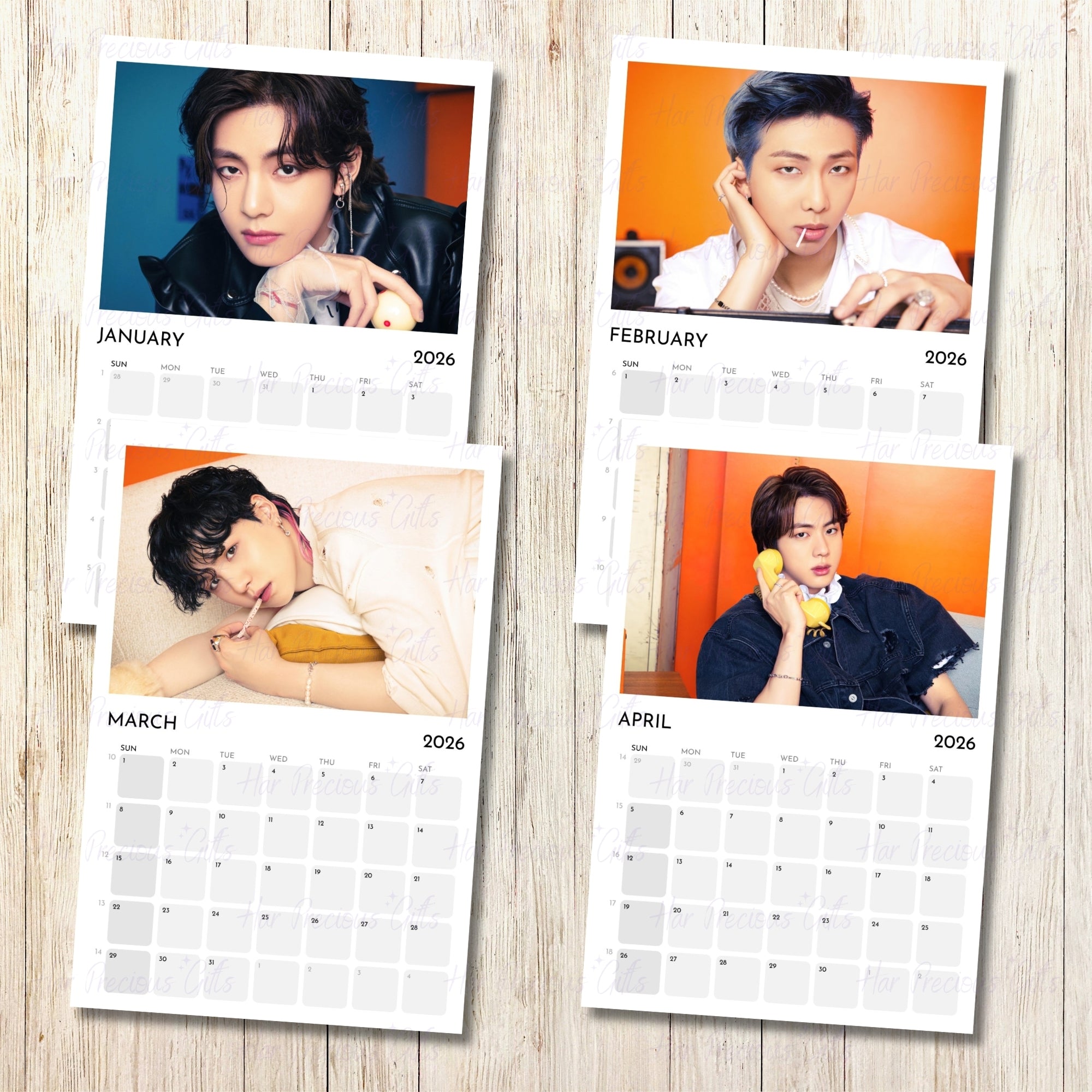 BTS Calendar 2026