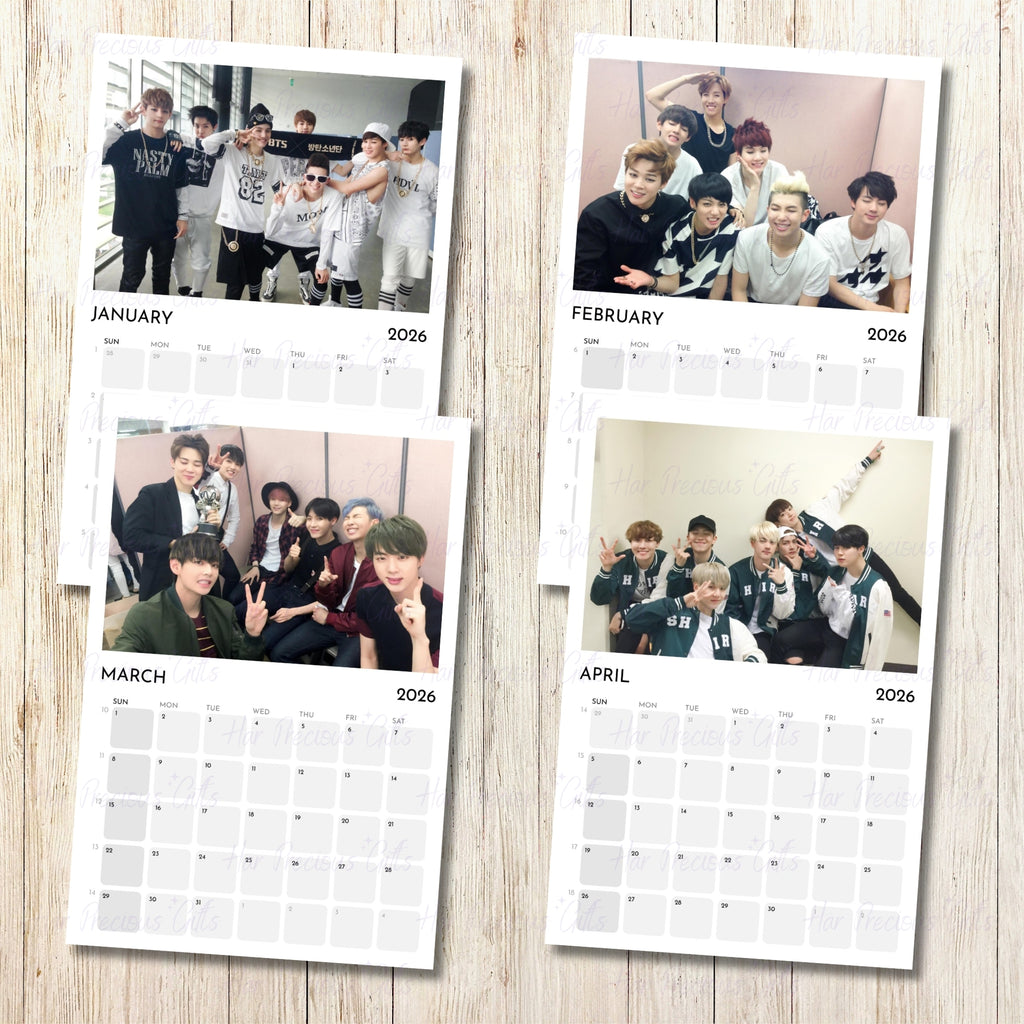 BTS Timeless 2026 Calendar