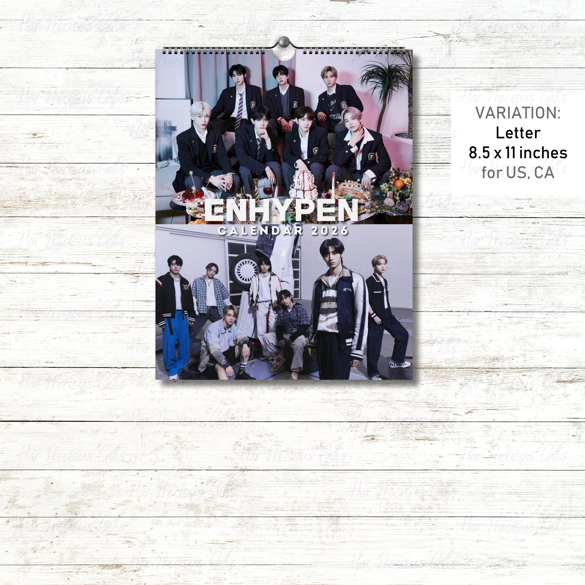 Enhypen 2026 Calendar