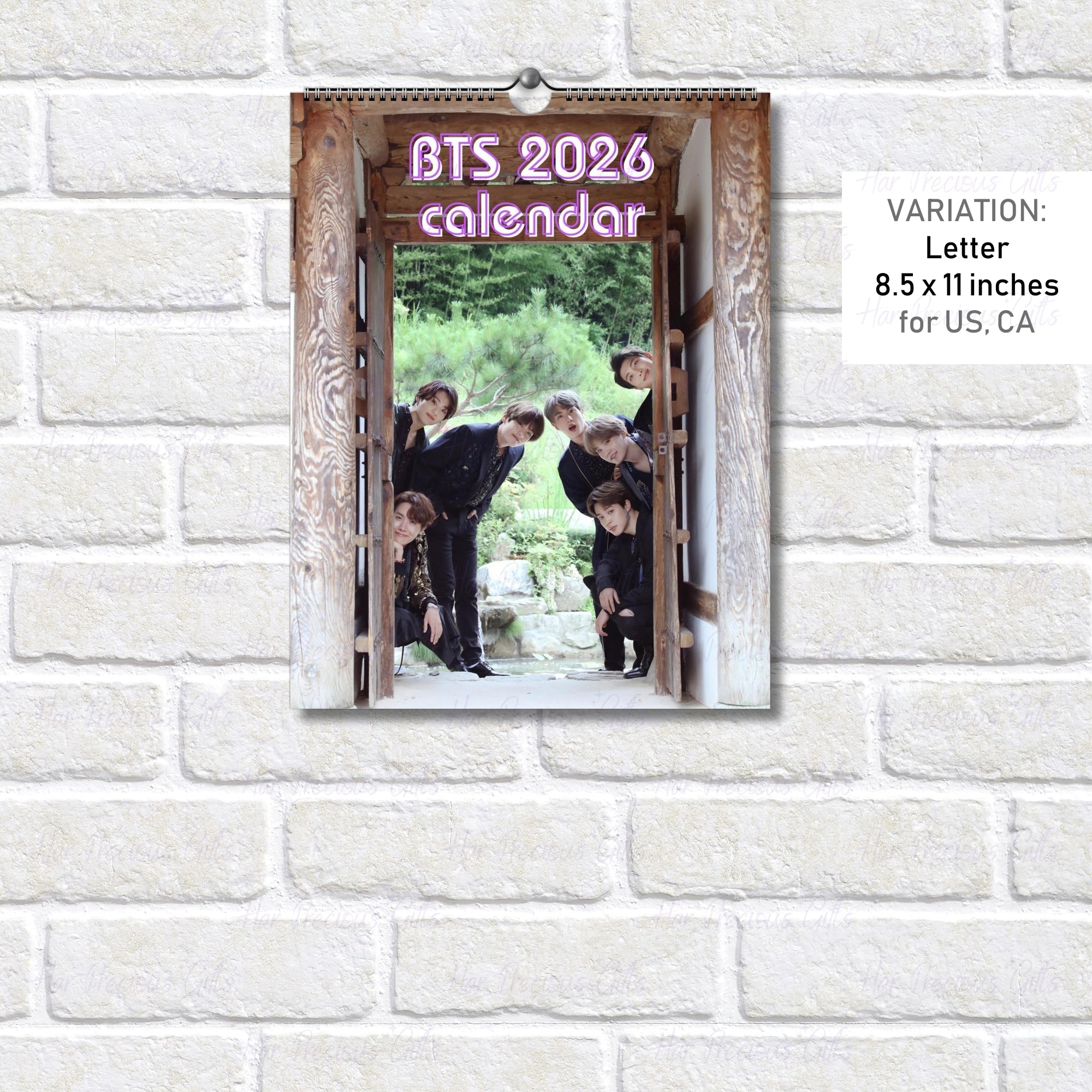 BTS Timeless 2026 Calendar