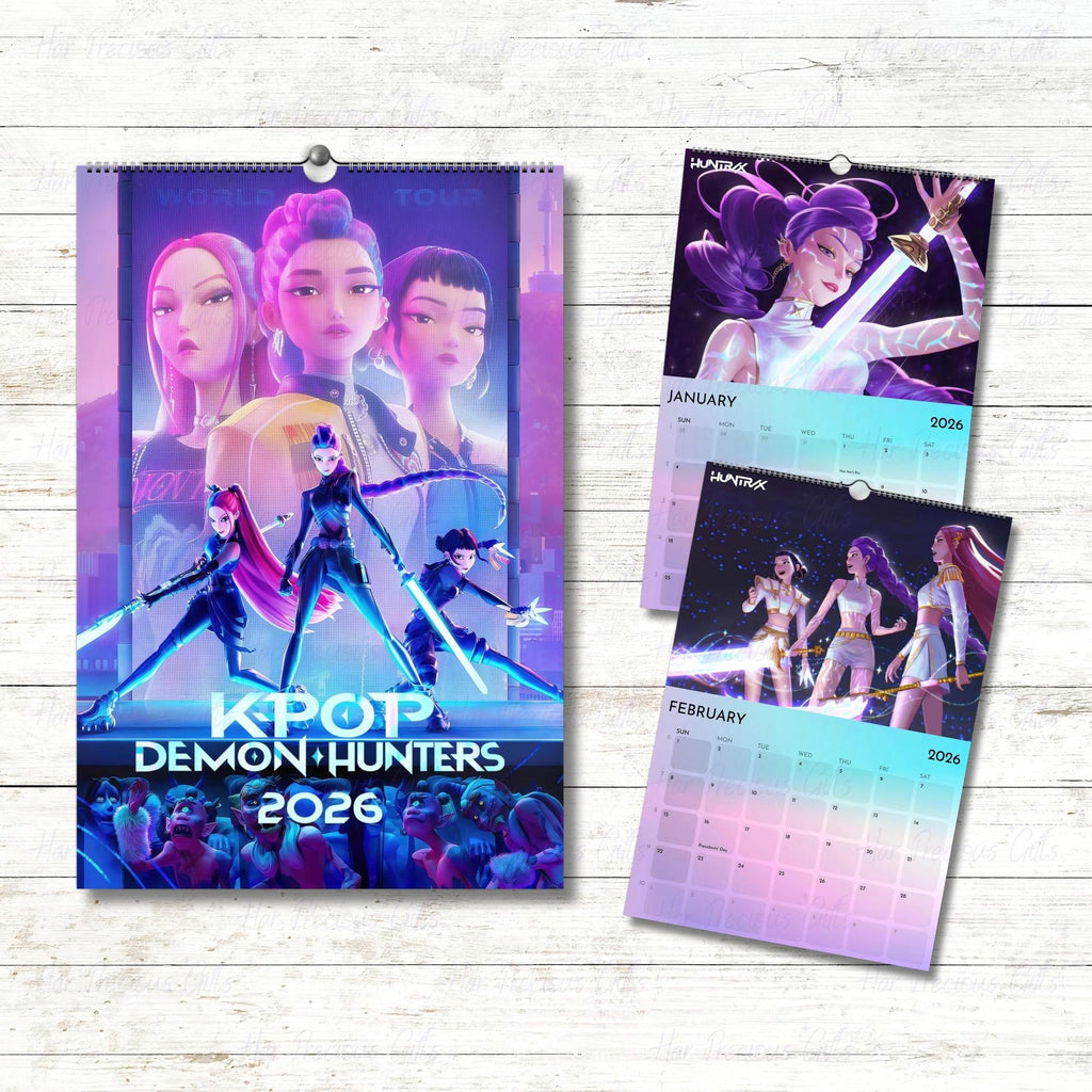 K-pop Demon Hunters 2026 Calendar