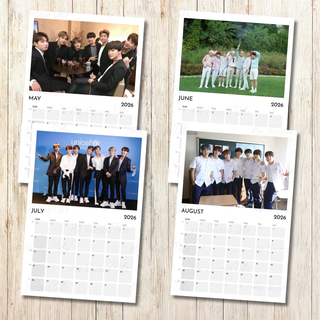 BTS Timeless 2026 Calendar