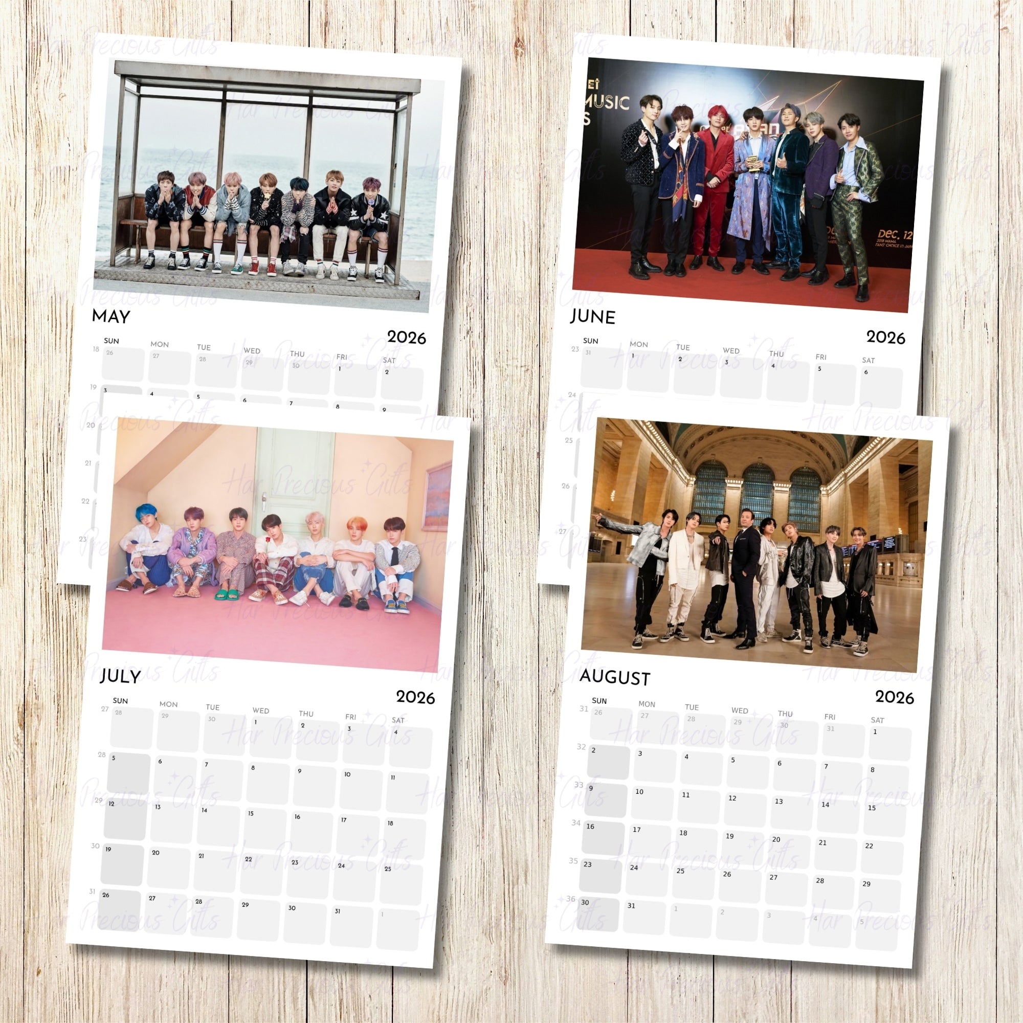 BTS 2026 Calendar: Take Two