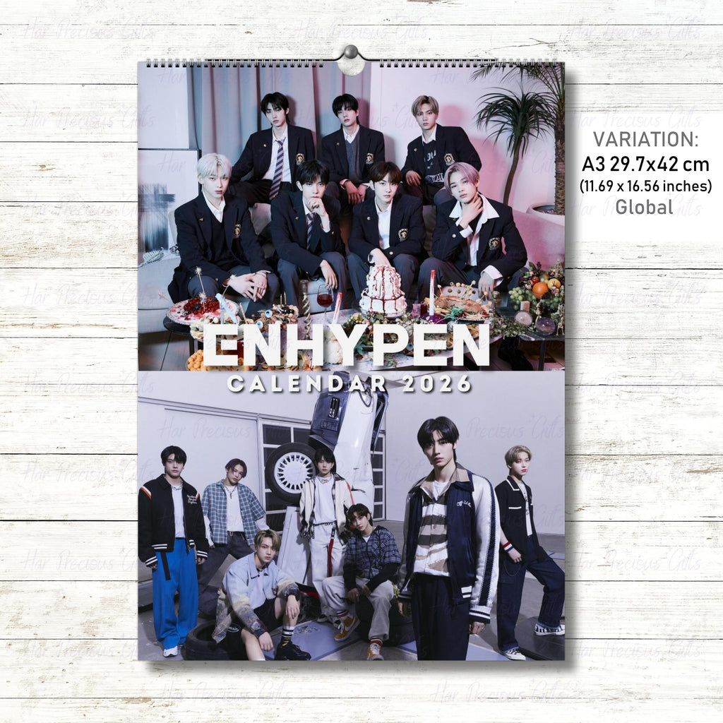 Enhypen 2026 Calendar