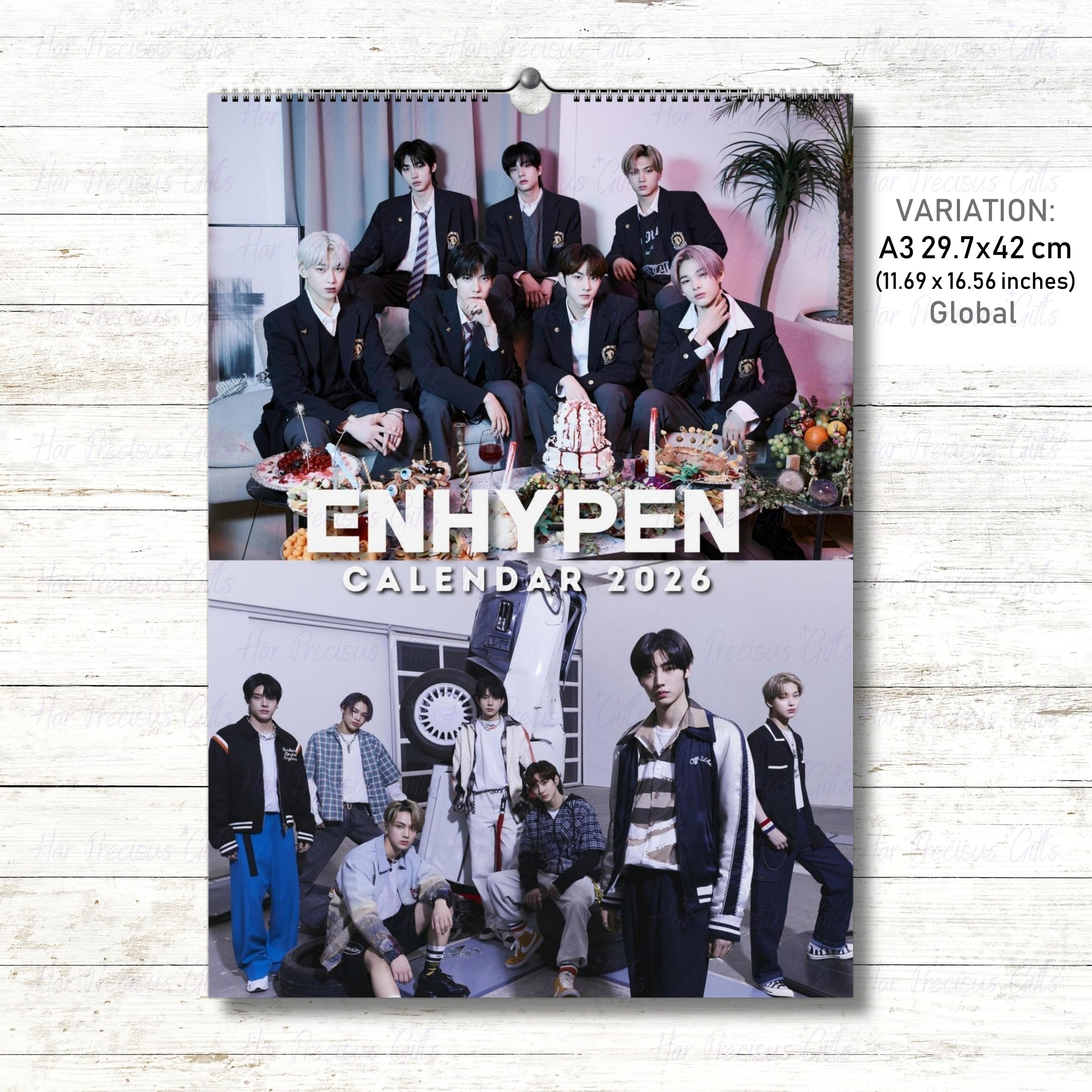 Enhypen 2026 Calendar