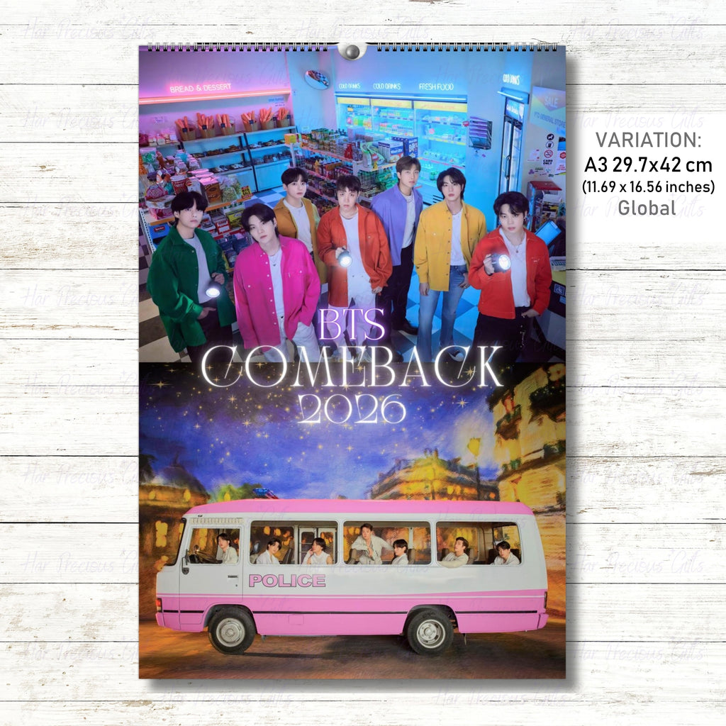 BTS Comeback 2026 Calendar