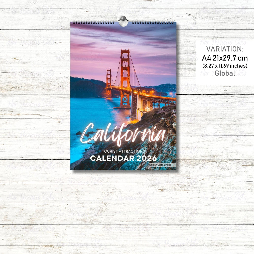 California Calendar 2026