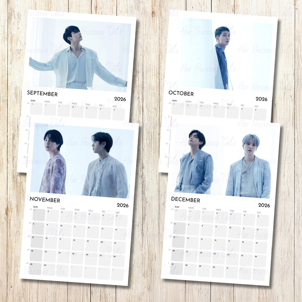 BTS Calendar 2026