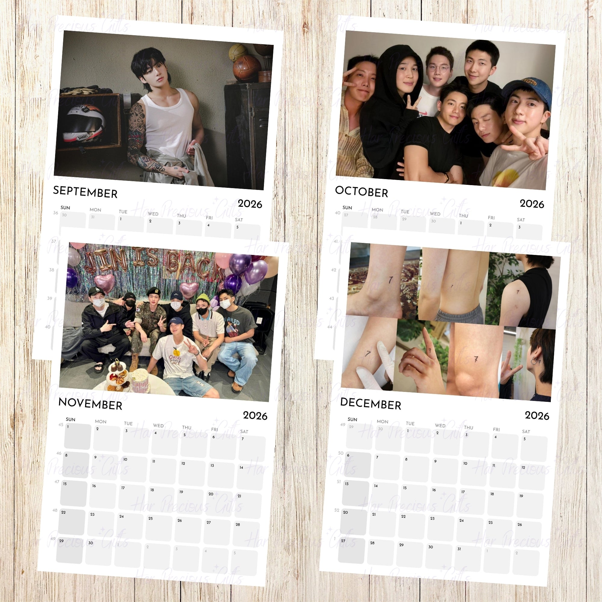 BTS 2026 Calendar: Chapter 2