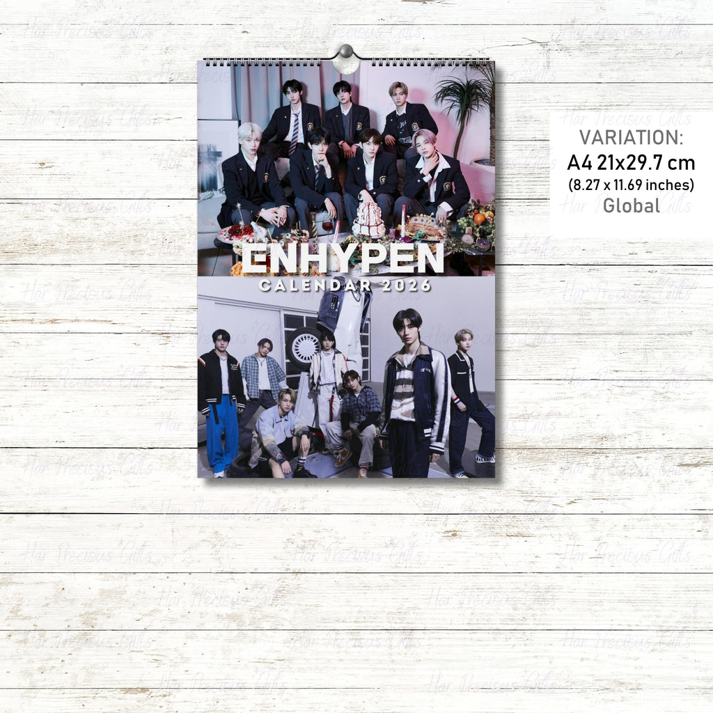 Enhypen 2026 Calendar