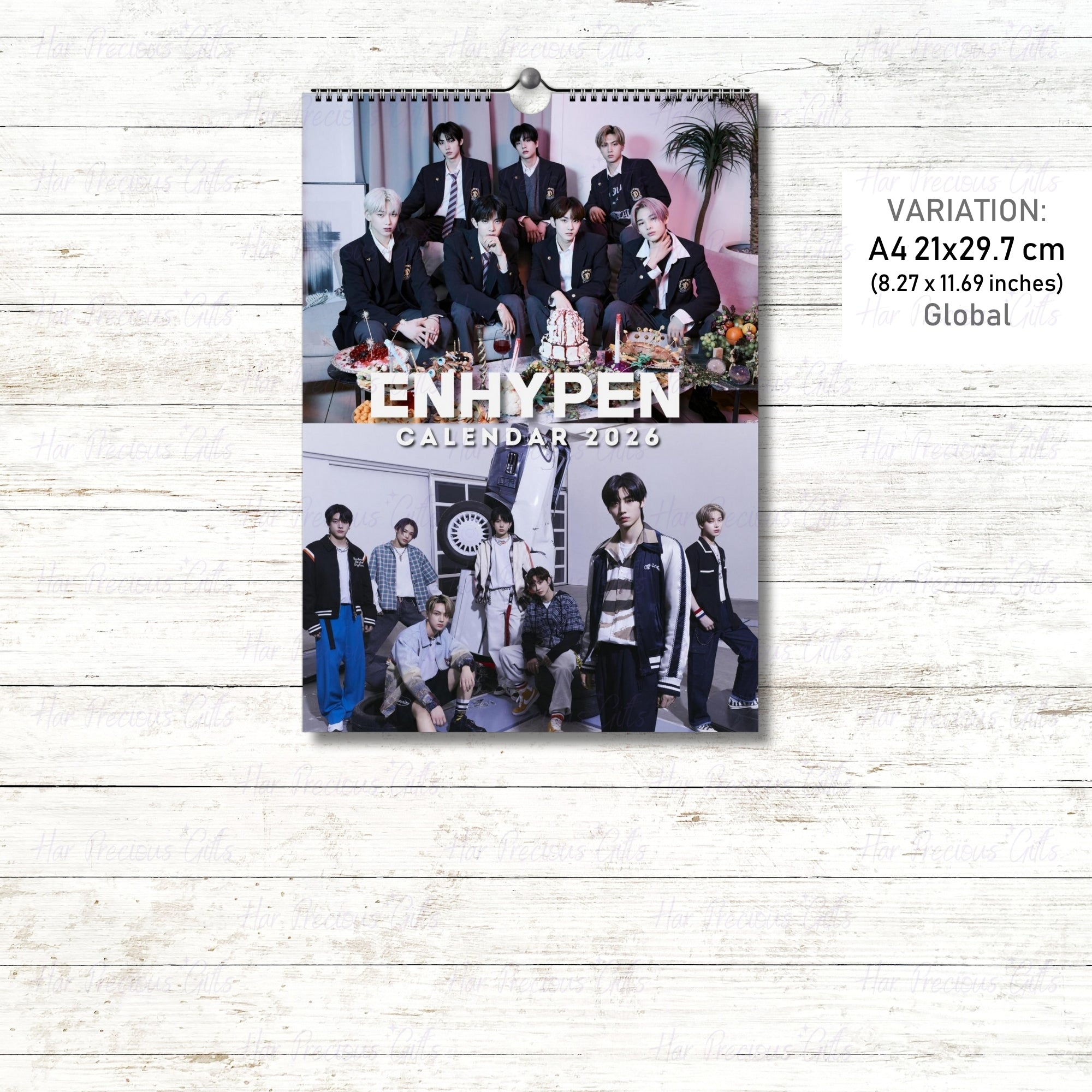 Enhypen 2026 Calendar