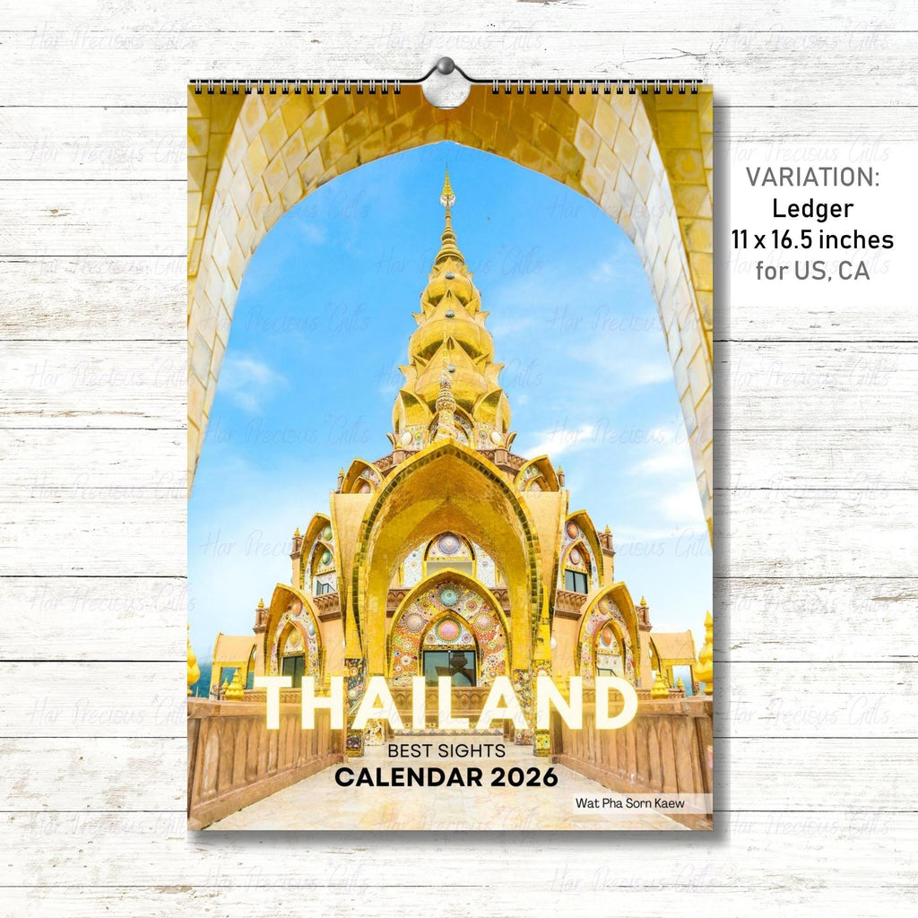 Thailand Calendar 2026