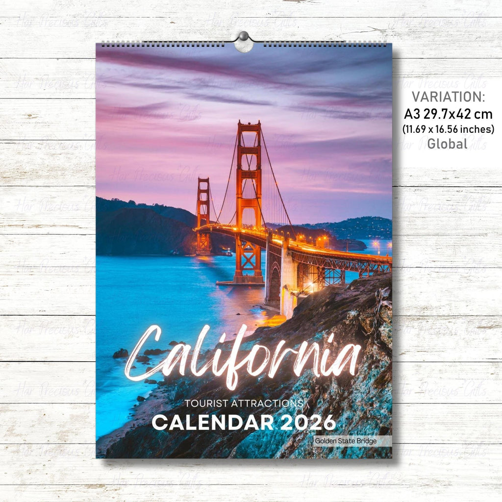 California Calendar 2026