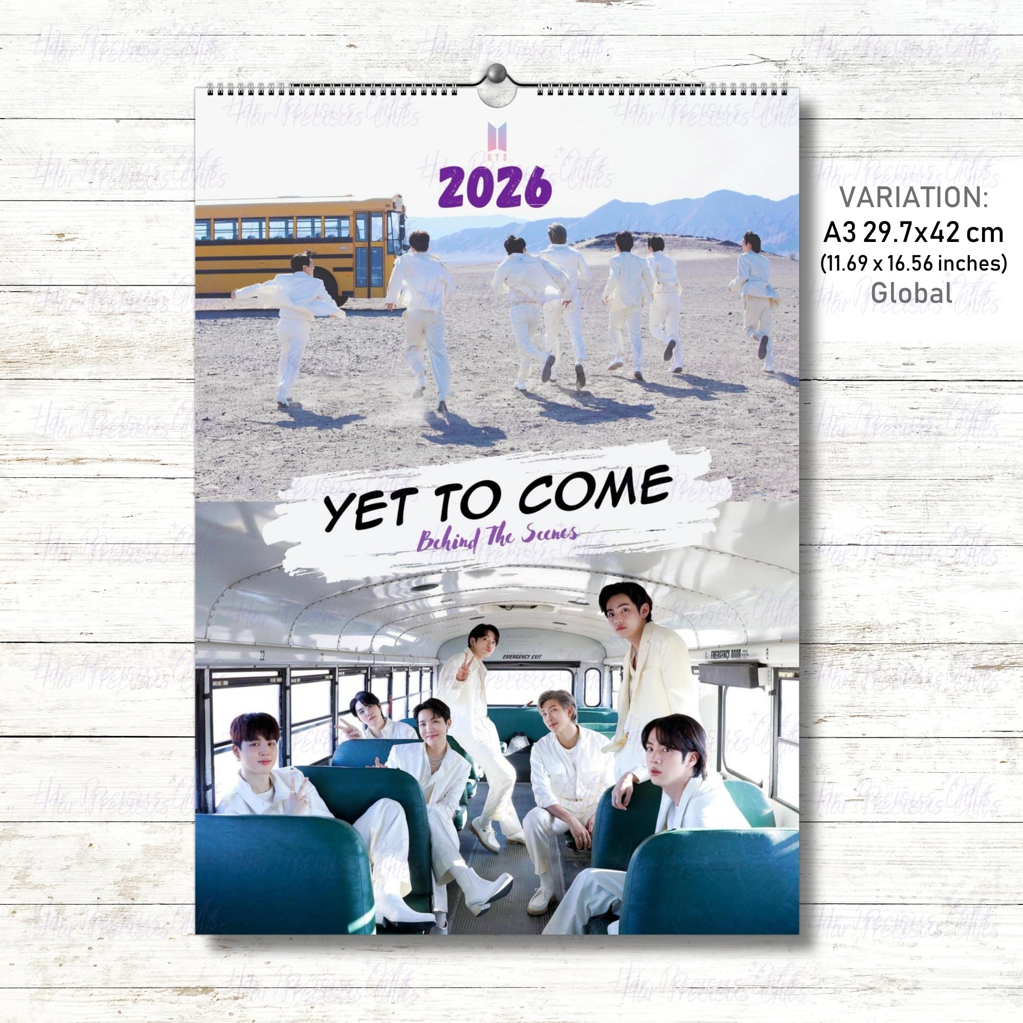 BTS Yet To Come 2026 Calendar
