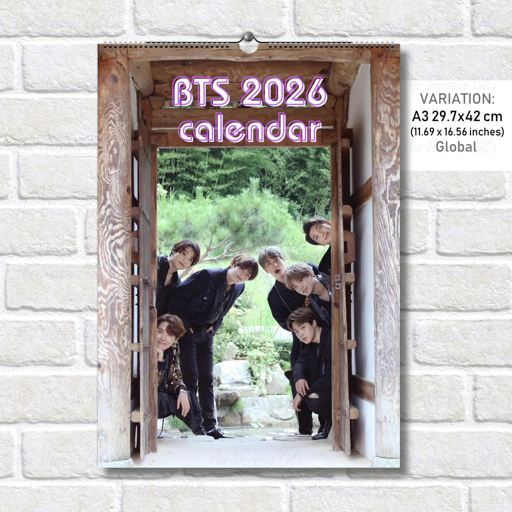 BTS Timeless 2026 Calendar