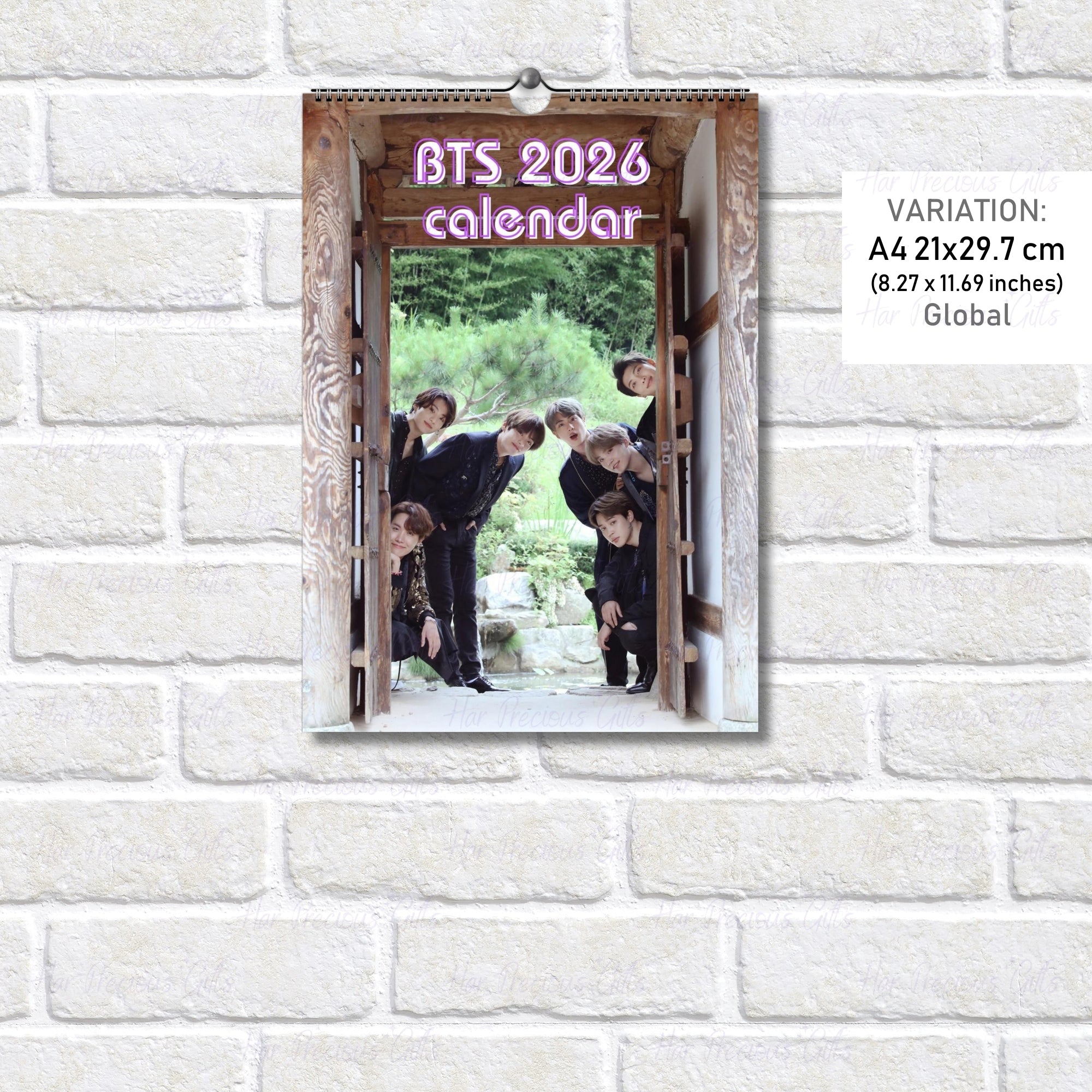 BTS Timeless 2026 Calendar