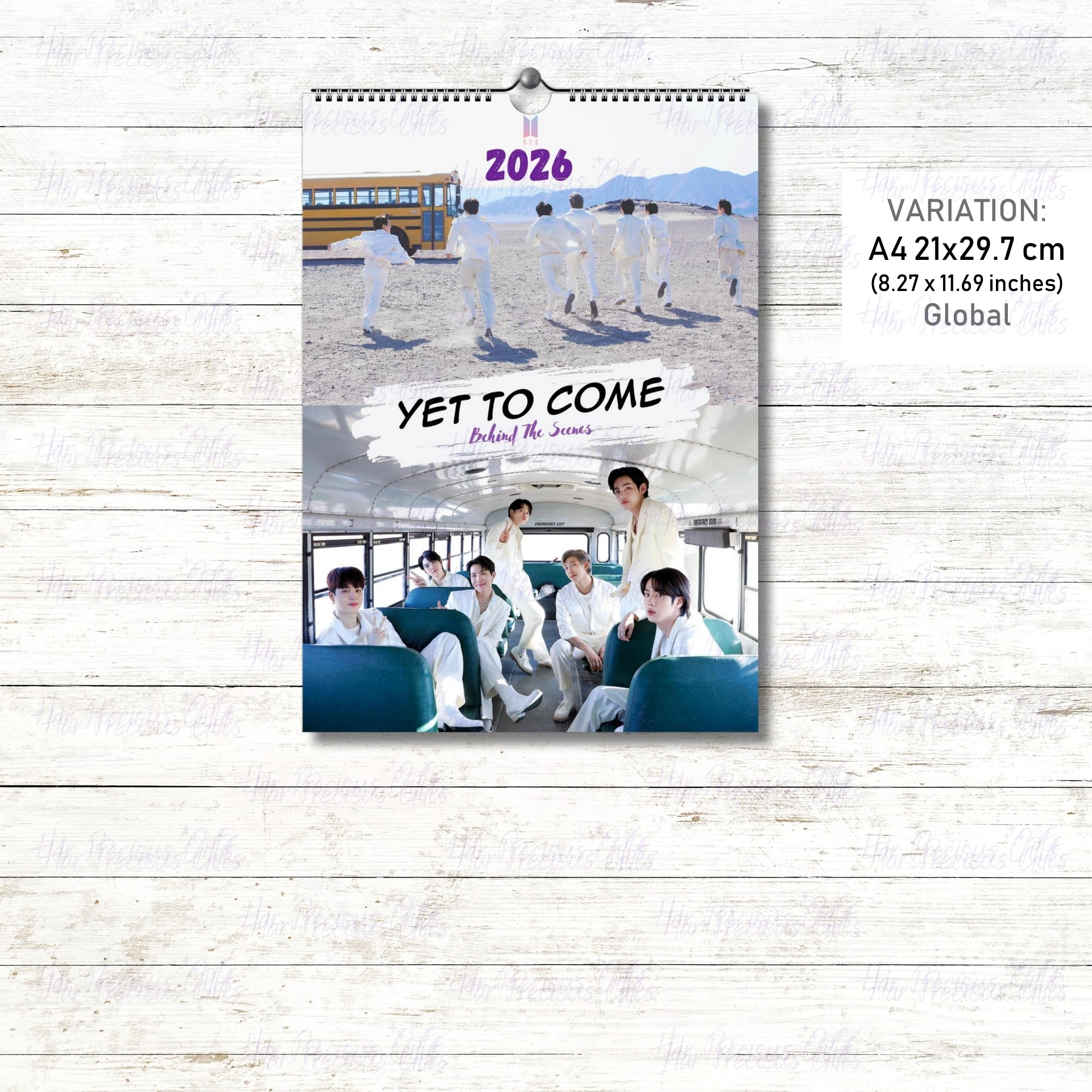 BTS Yet To Come 2026 Calendar