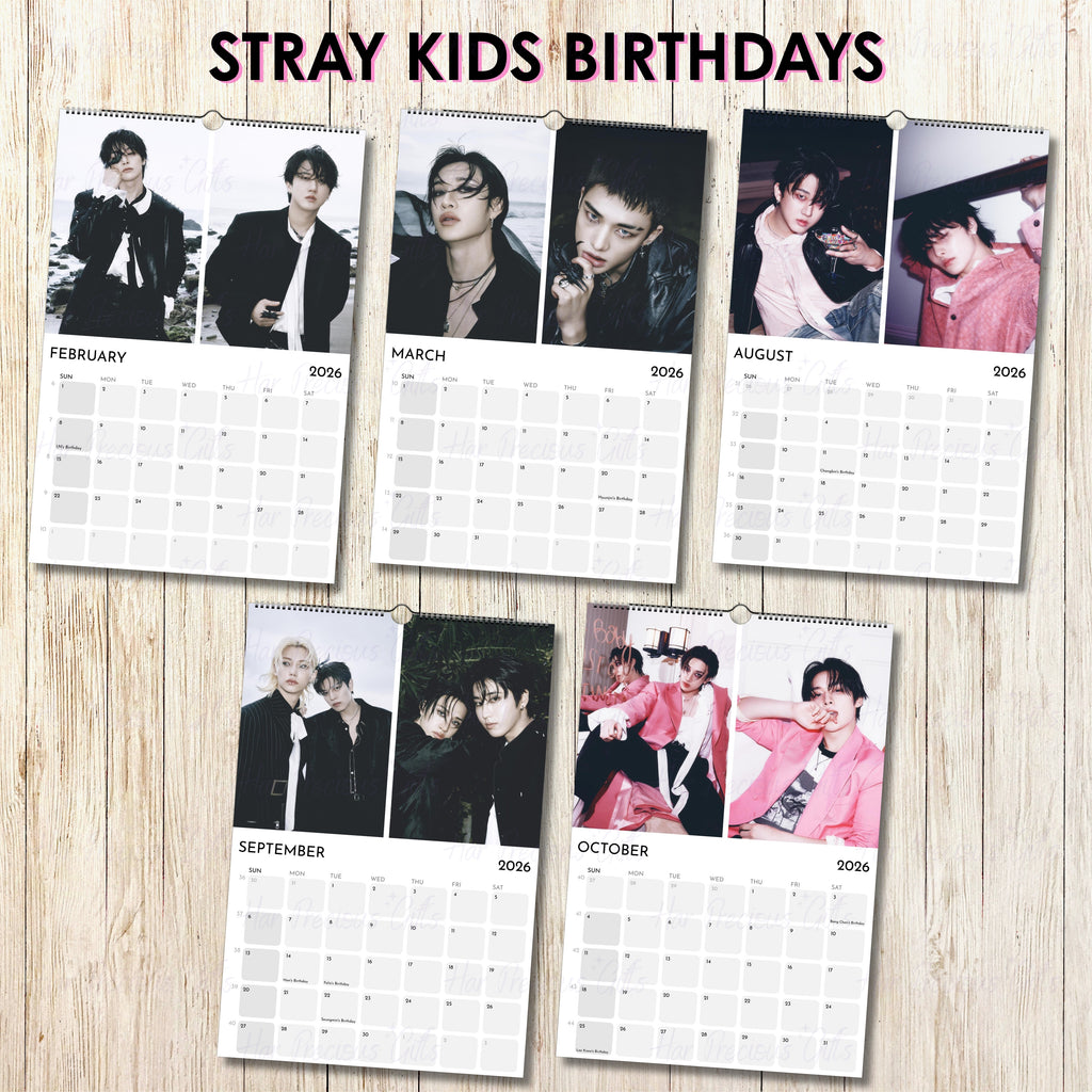 Stray Kids 2026 Calendar: New Album DO IT Concept Photos
