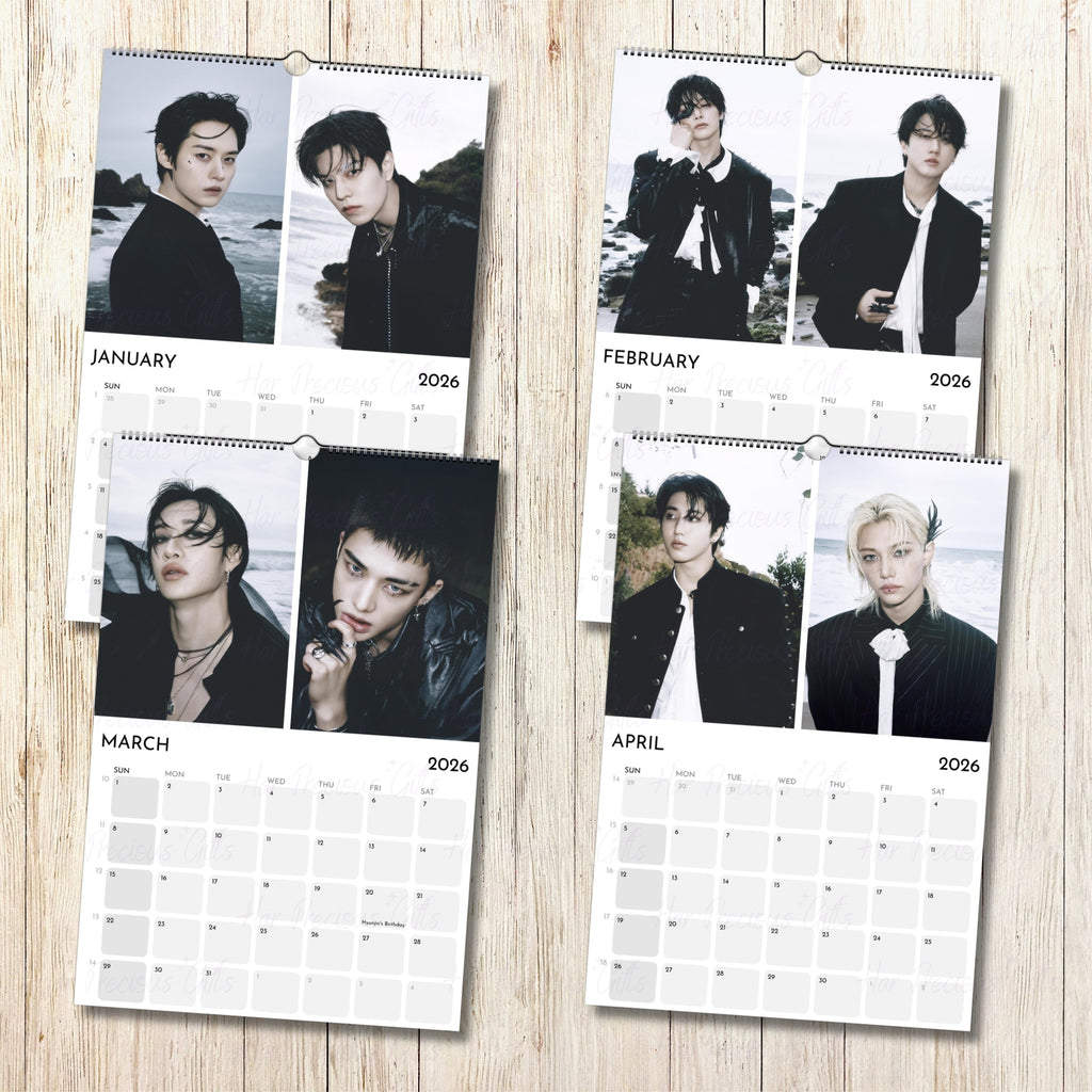 Stray Kids 2026 Calendar: New Album DO IT Concept Photos