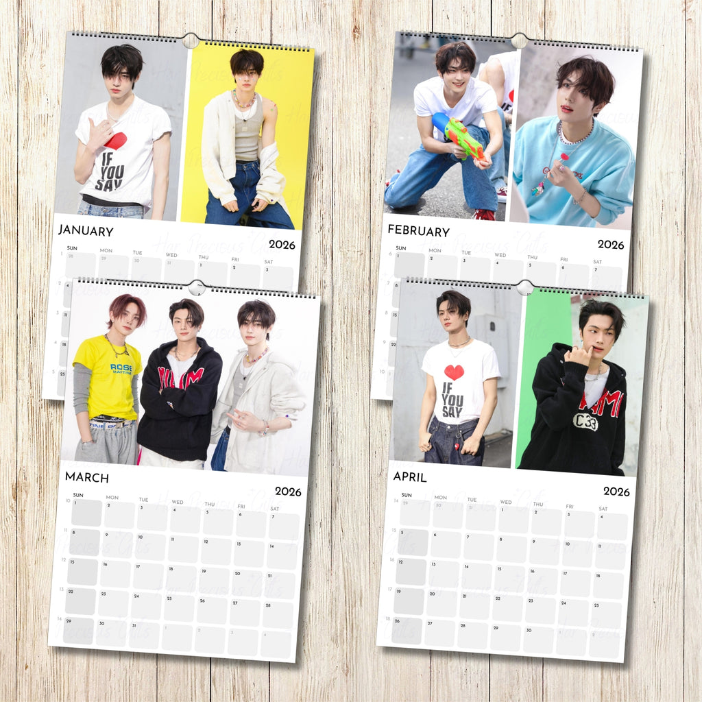 Enhypen Inceptio 2026 Calendar