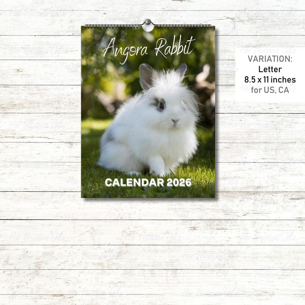 Angora Rabbit Calendar