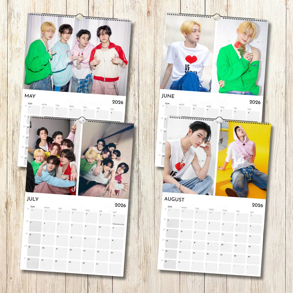 Enhypen Inceptio 2026 Calendar