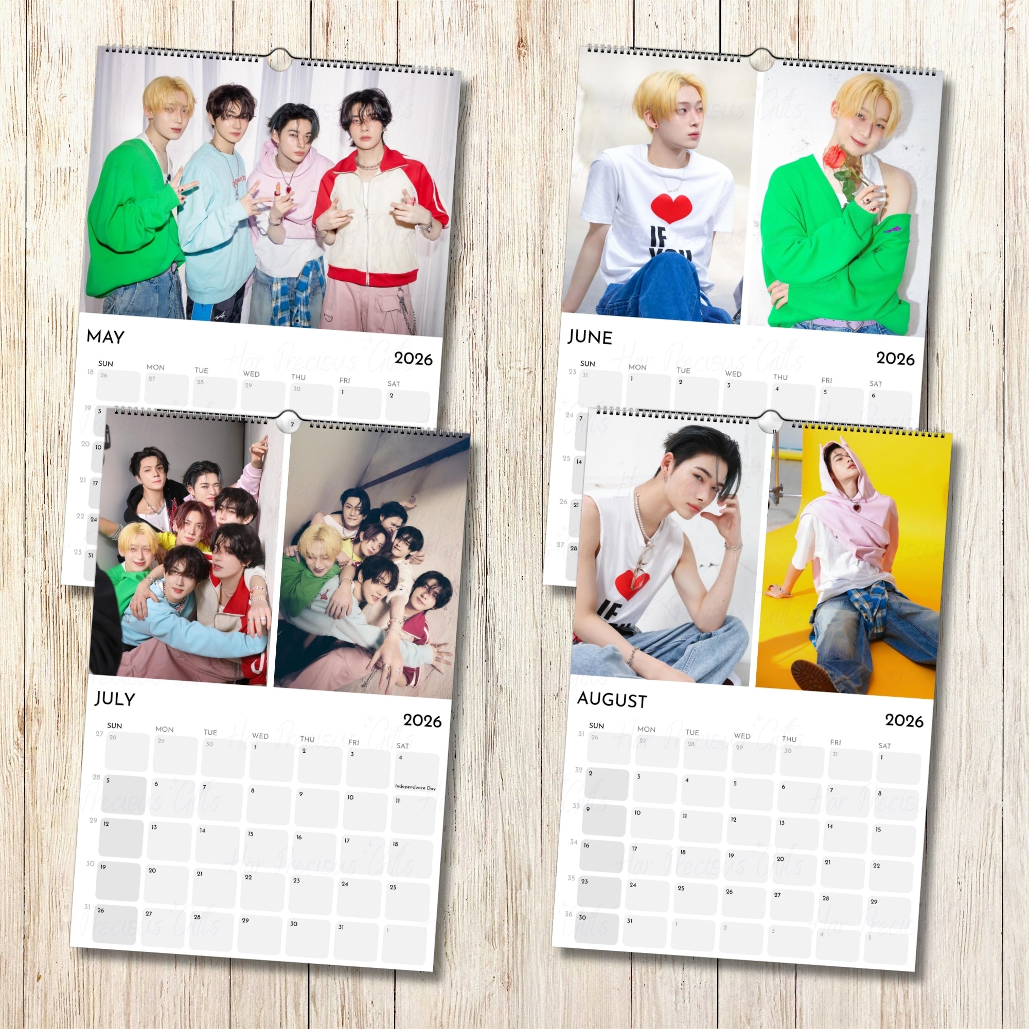 Enhypen Inceptio 2026 Calendar