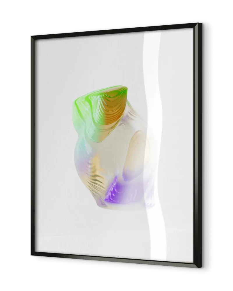 Metal Framed Poster Semi-Glossy Paper