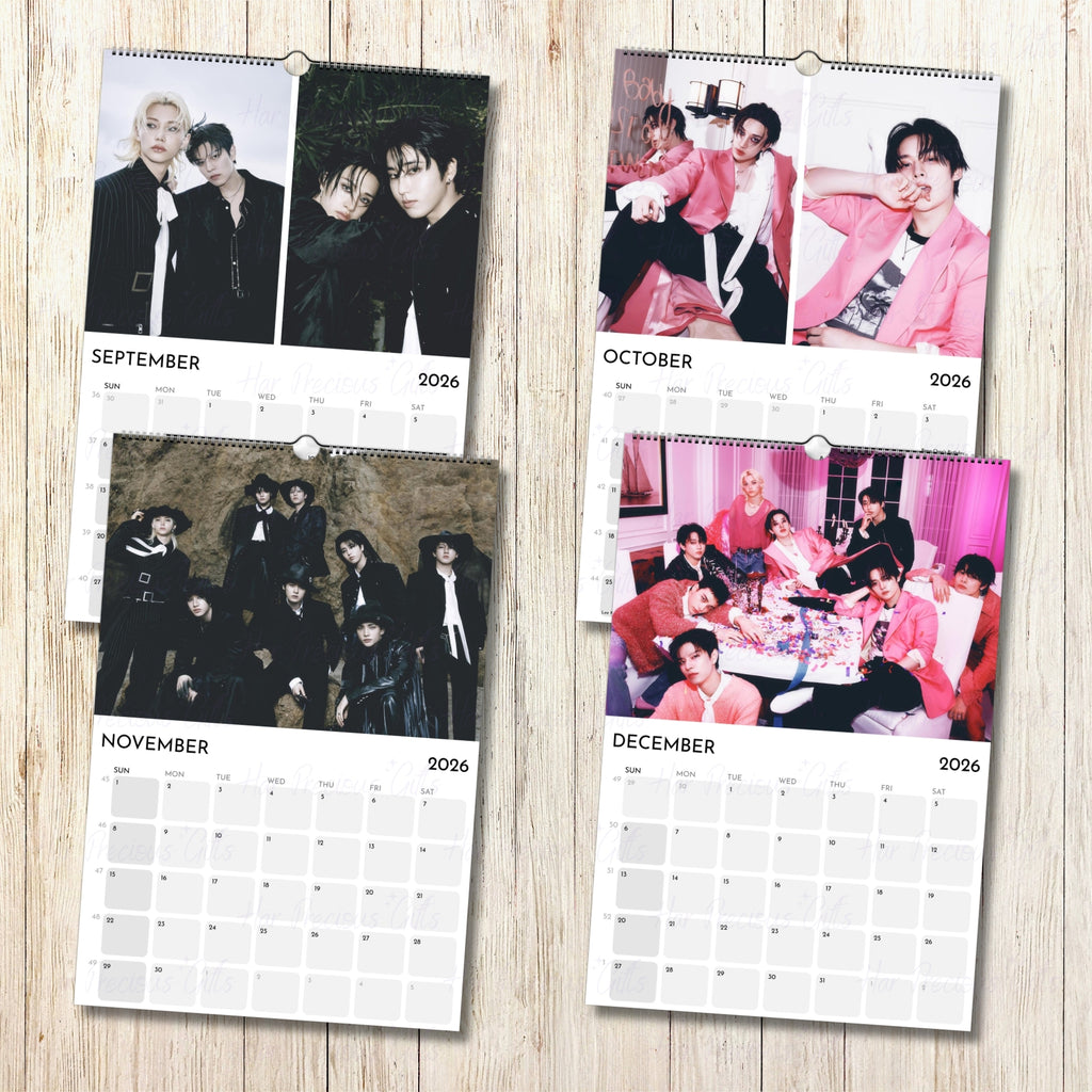 Stray Kids 2026 Calendar: New Album DO IT Concept Photos