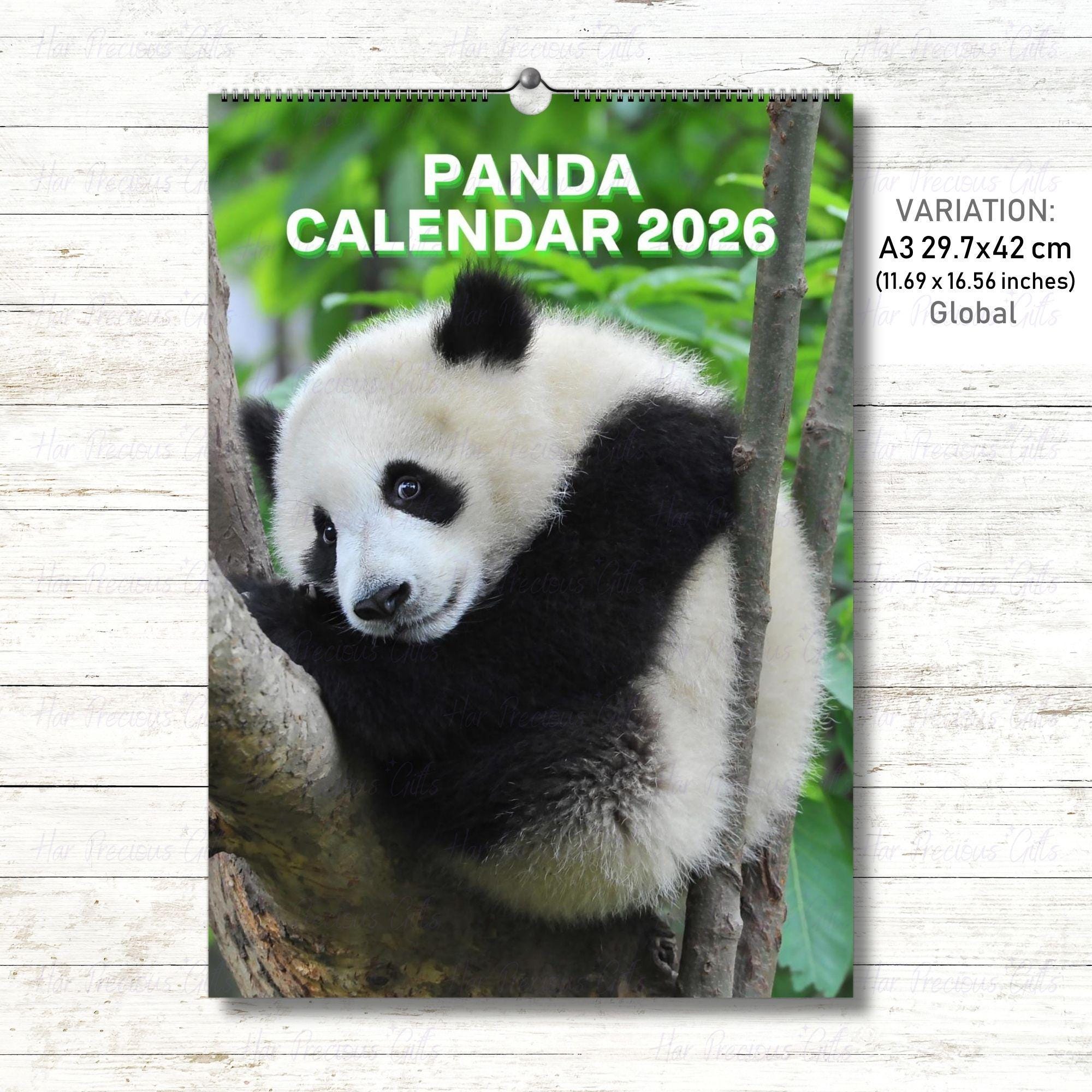 Panda Calendar 2026