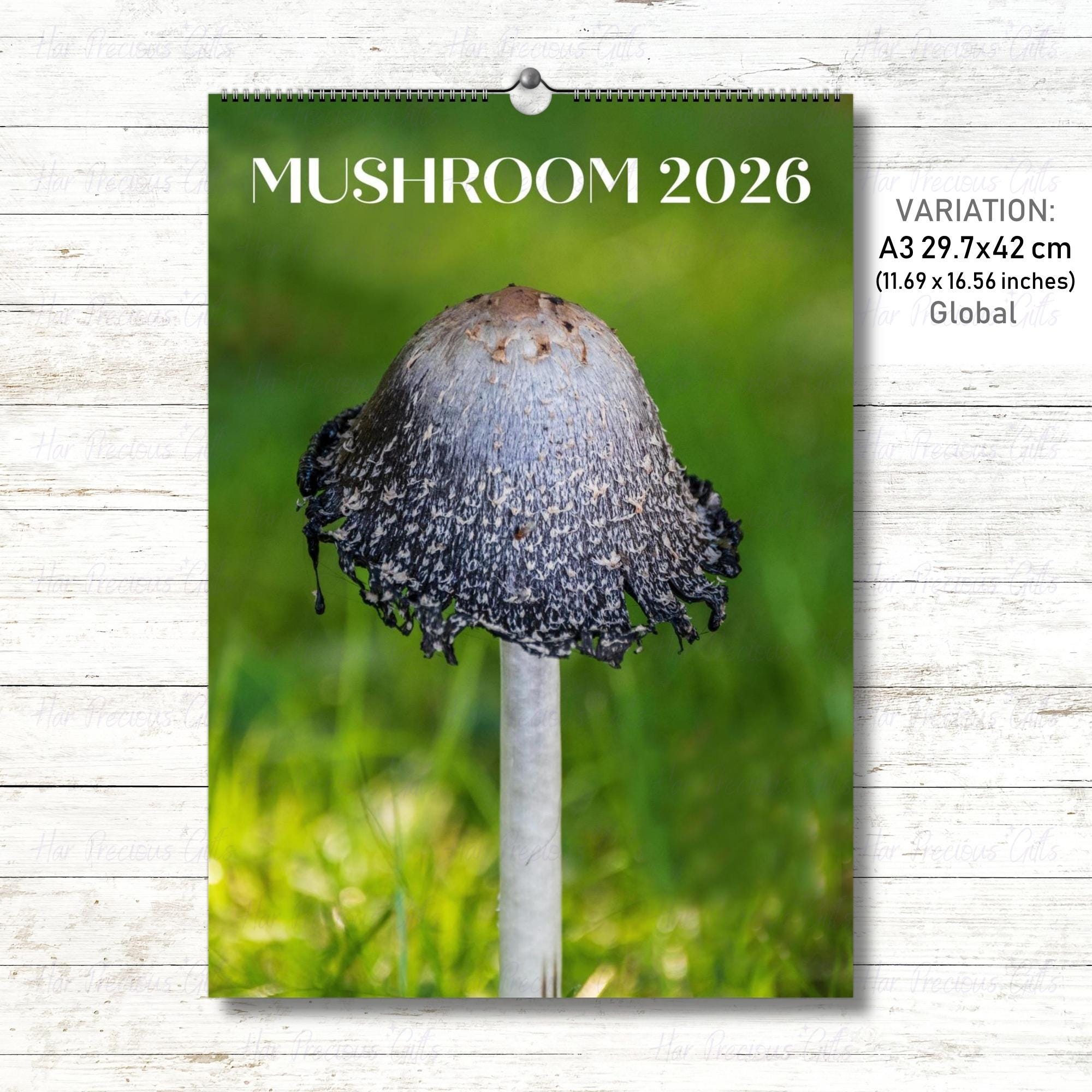 Calendar Mushroom