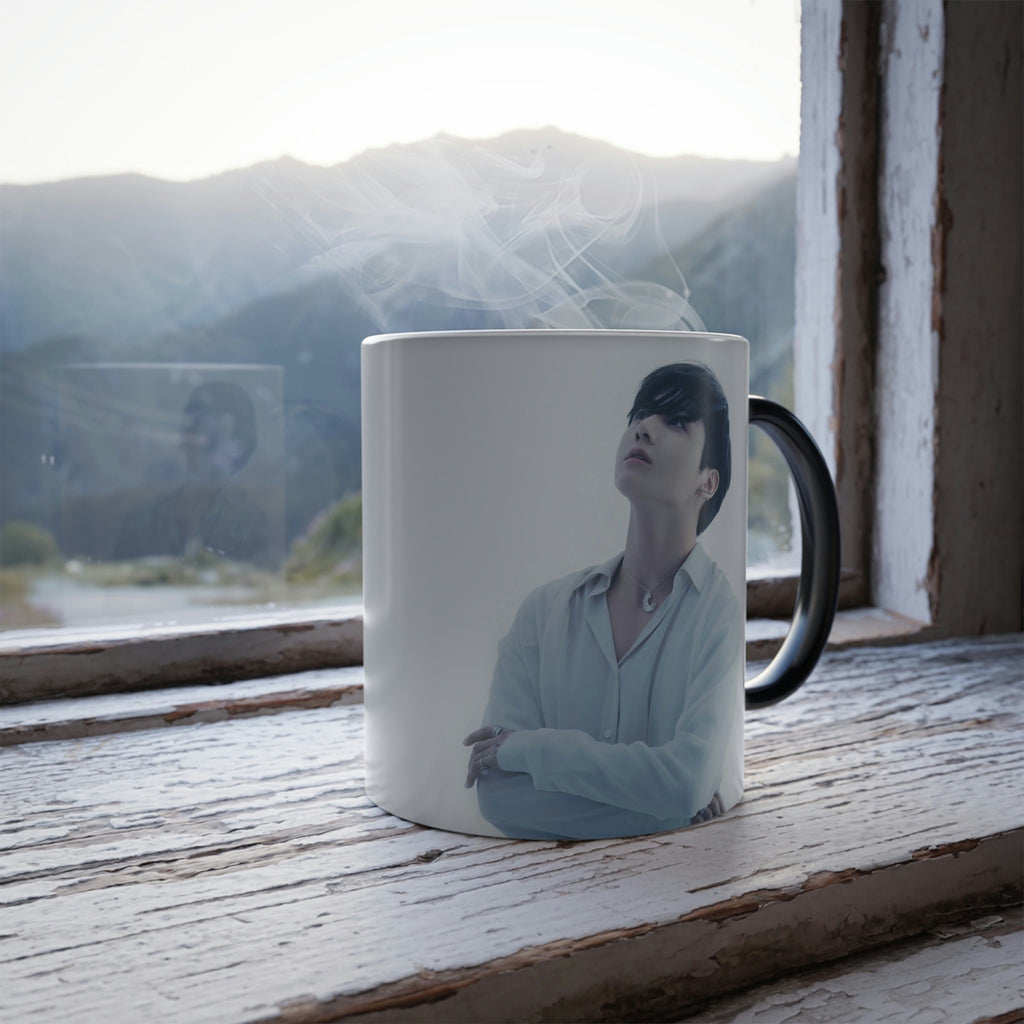 Jungkook Color-Changing Mug: BTS Proof