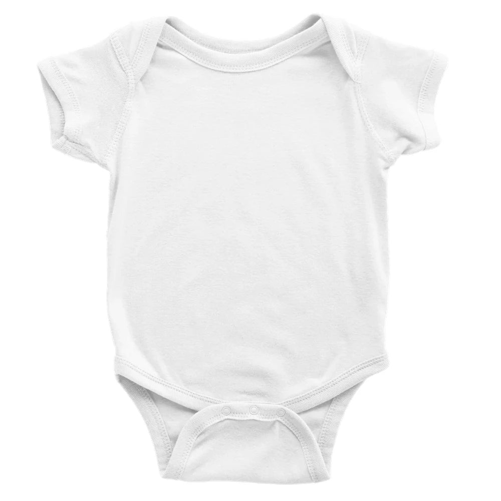 Classic Baby Short Sleeve Bodysuit (Embroidered) - Produced in North America, South America, Europe, UK
