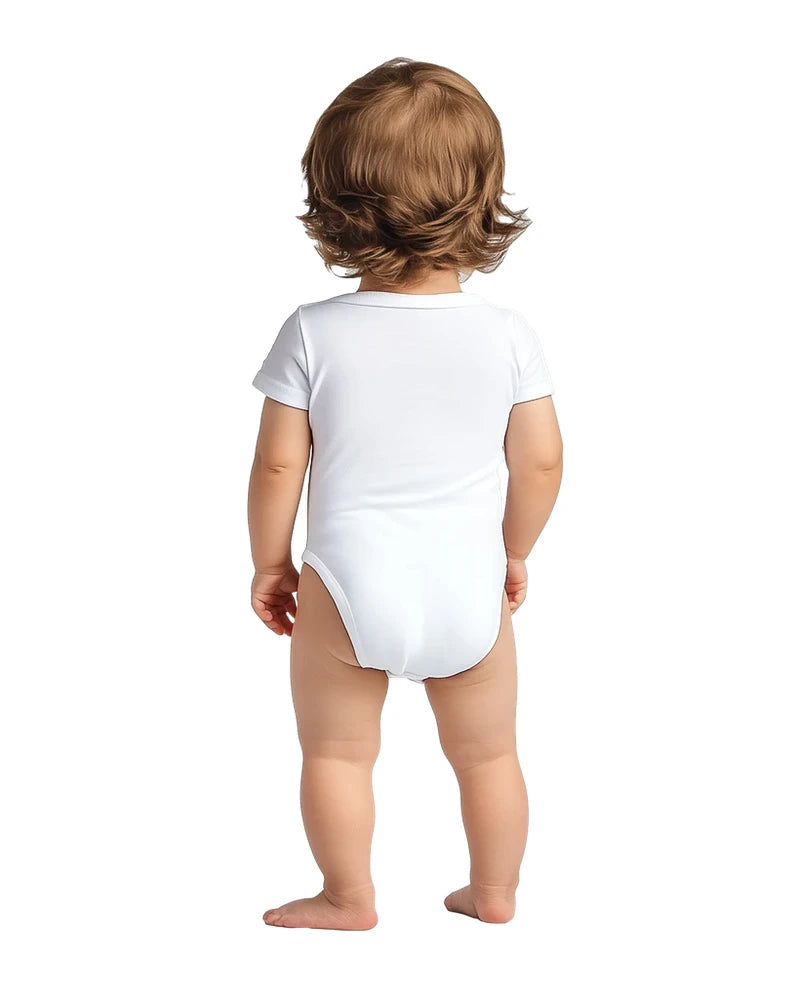 Classic Baby Short Sleeve Bodysuit (DTG Printed) - Produced Worldwide
